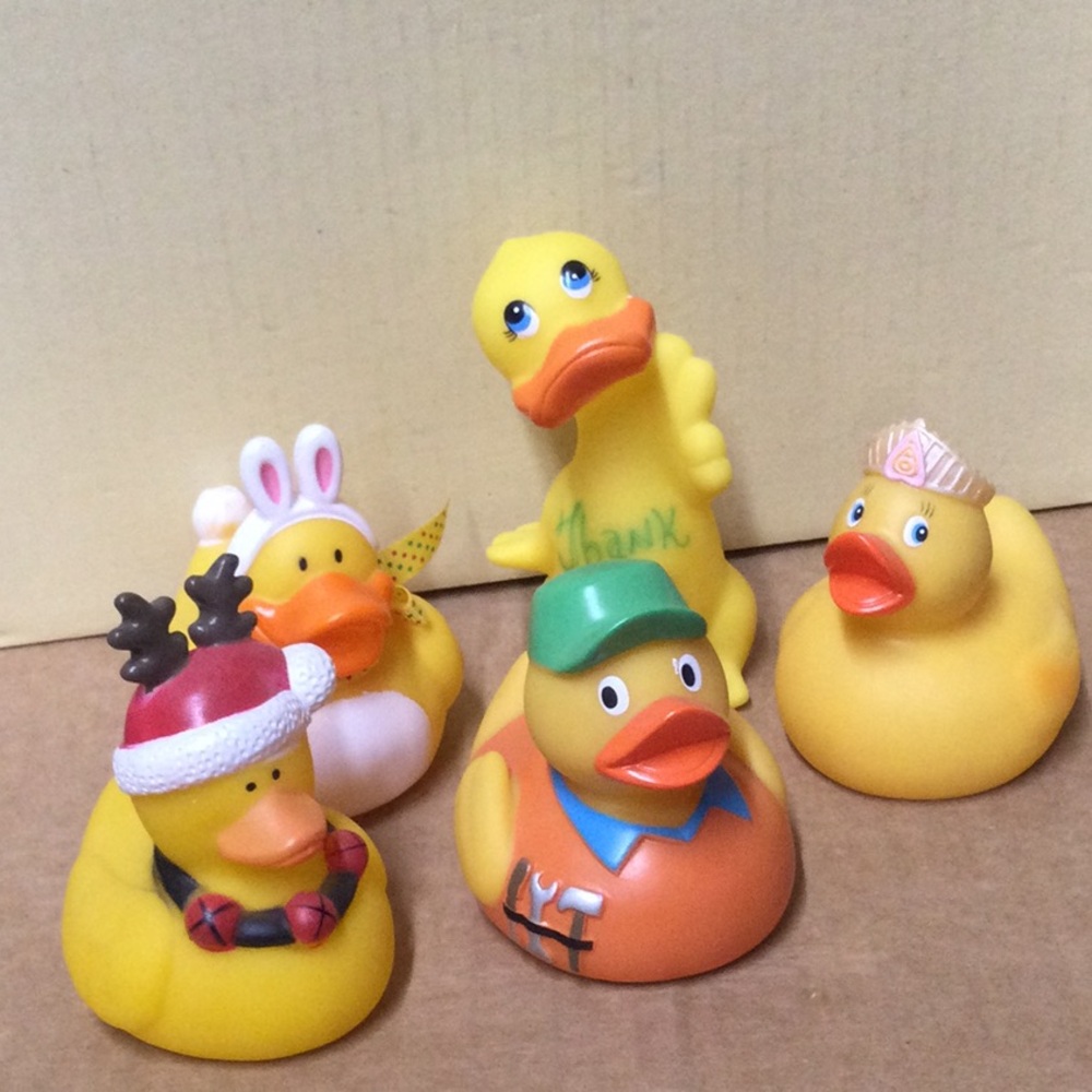 5 Rubber Ducks